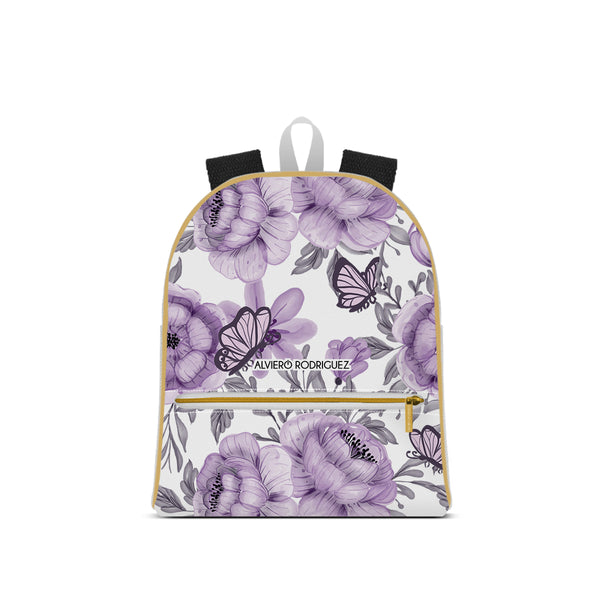 Zaino Michelle Bianco Butterfly Violet