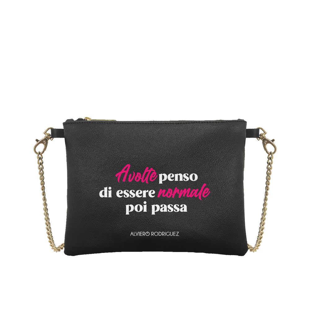 Pochette Teddy Nera A Volte Penso