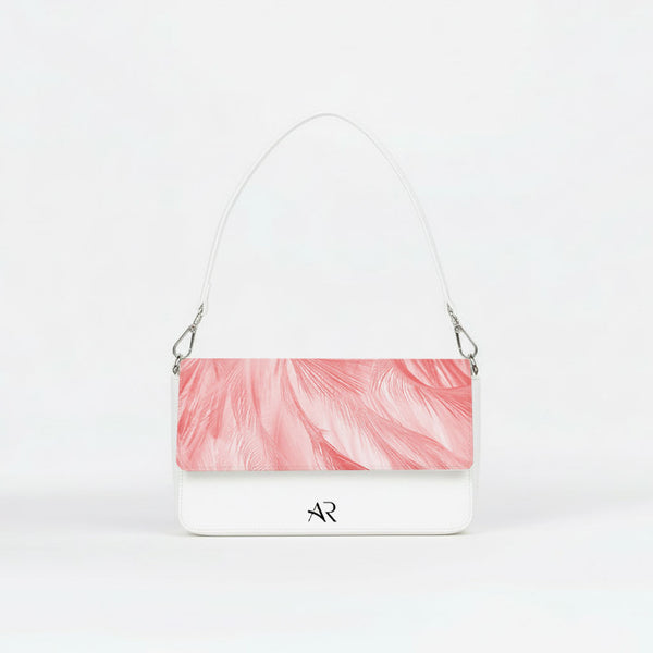 Borsa Infinity Piume Rosa