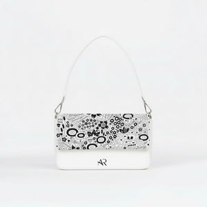 Borsa Infinity Black and White Pattern