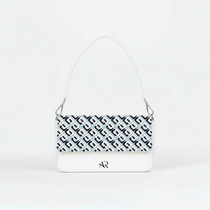 Borsa Infinity Geometric Blu