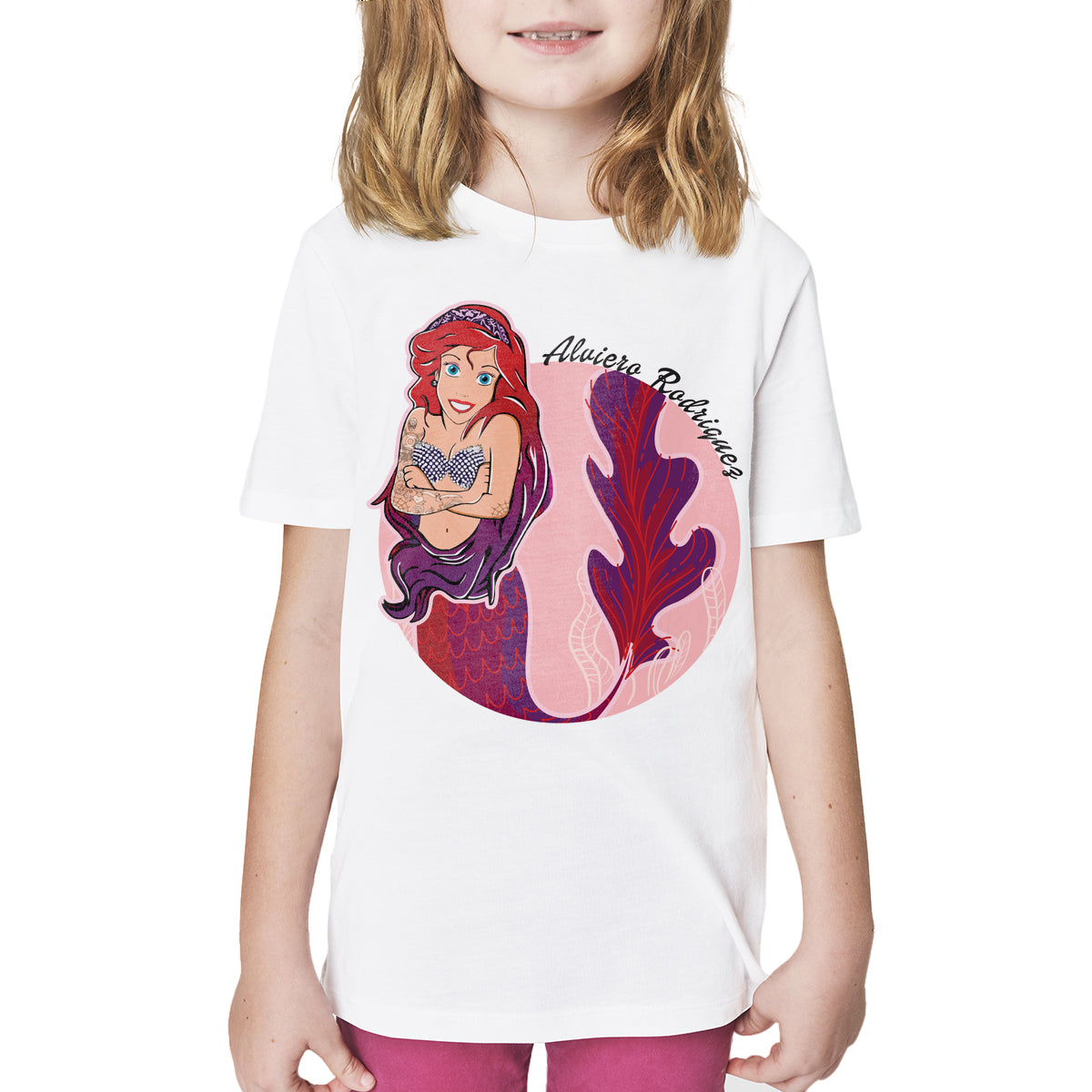 T-Shirt Bambina Ariel Tattoo