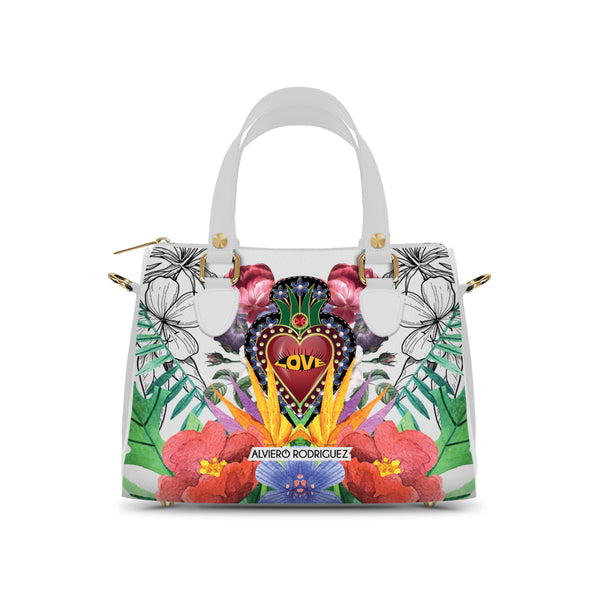 Bauletto Ivy Bianco Heart Love