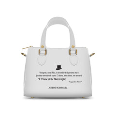 Bauletto Ivy Bianco Il segreto
