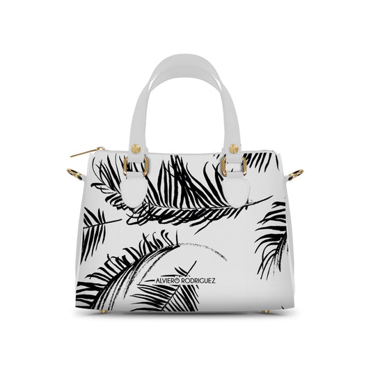 Bauletto Ivy Bianco Palm Beach Black