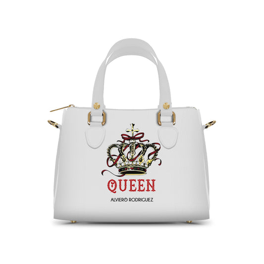 Bauletto Ivy Bianco Queen Crown