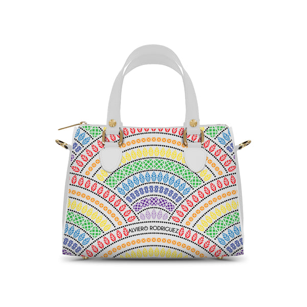 Bauletto Ivy Bianco Rainbow