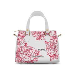 Bauletto Ivy Bianco Roses