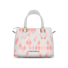 Bauletto Ivy Bianco Scaly Pink