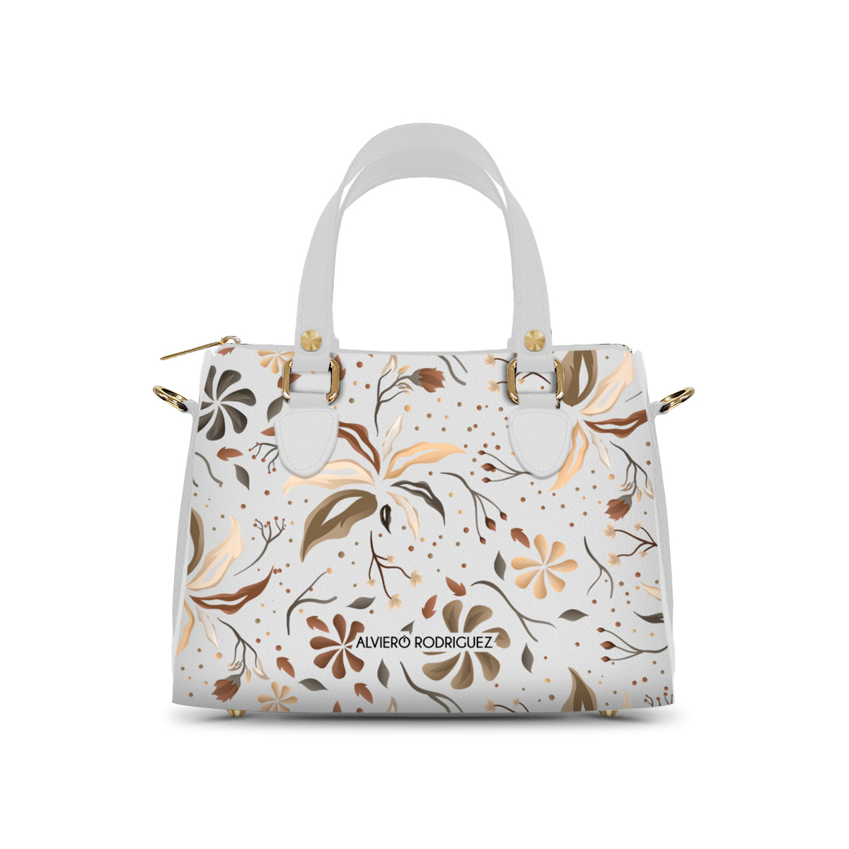 Bauletto Ivy Bianco Vintage Floral