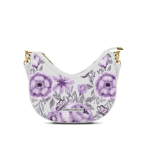 Borsa Bella Bianca Butterfly Violet