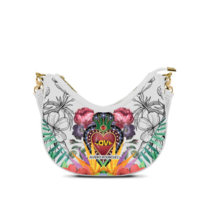 Borsa Bella Bianca Heart love