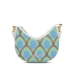Borsa Bella Bianca Peafowl