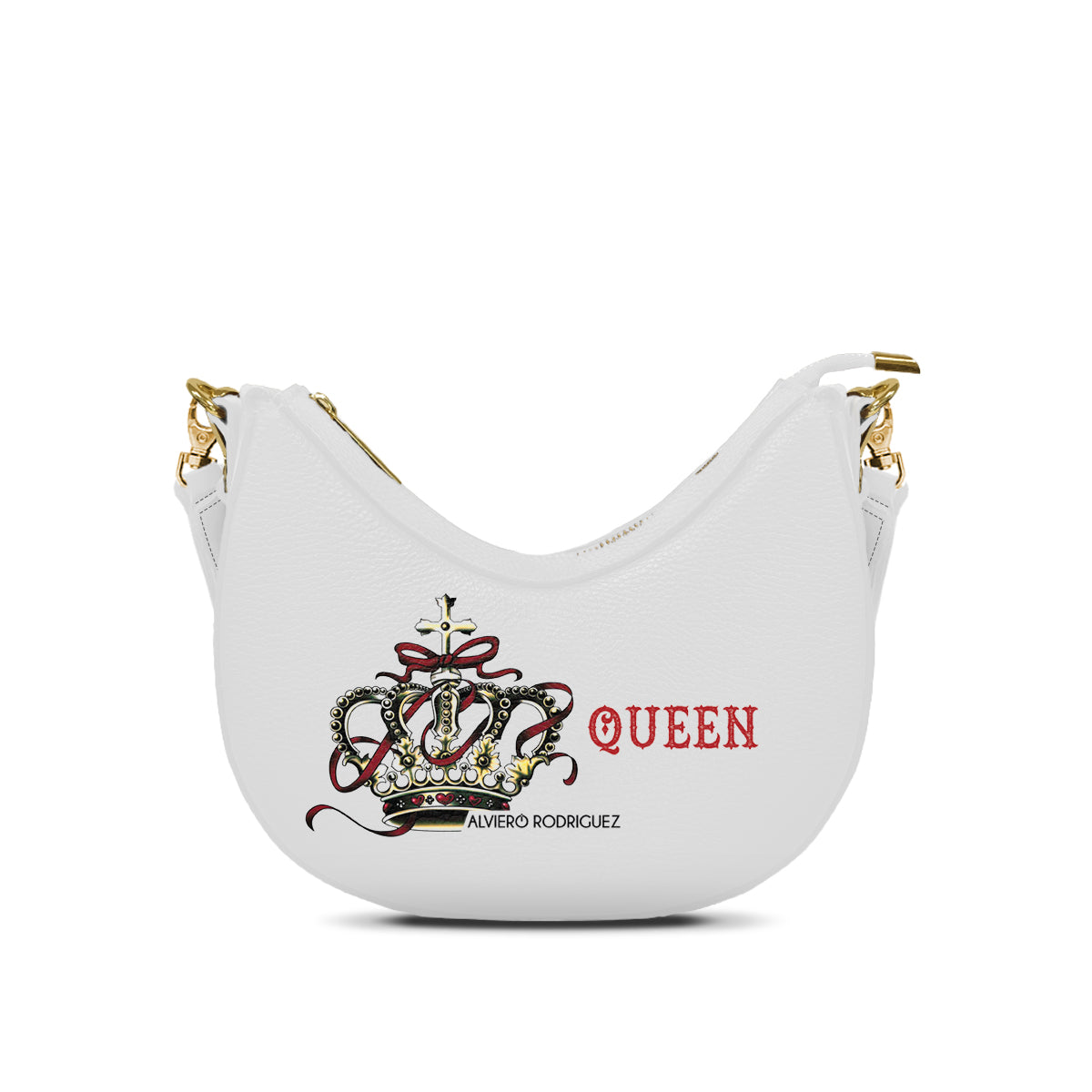 Borsa Bella Bianca Queen Crown