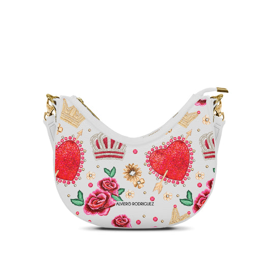 Borsa Bella Bianca Royal love