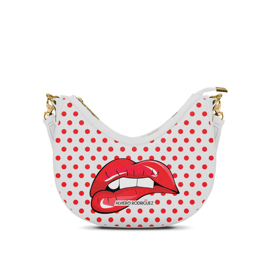 Borsa Bella Bianca Sexy Lips