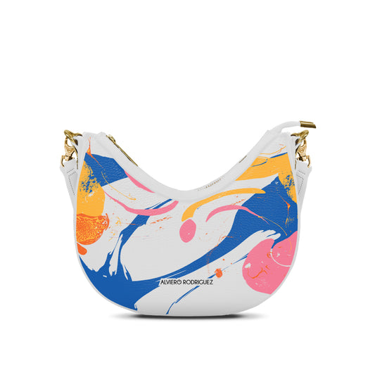 Borsa Bella Bianca Splatter Colors