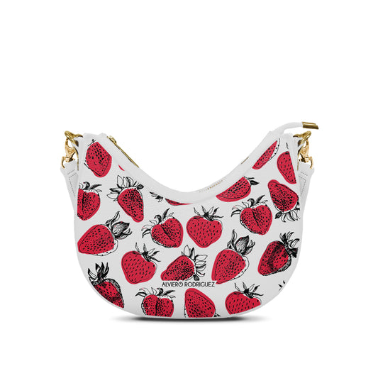 Borsa Bella Bianca Strawberry