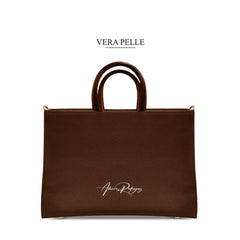 borsa iris marrone