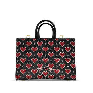 Borsa Iris Knit Hearts