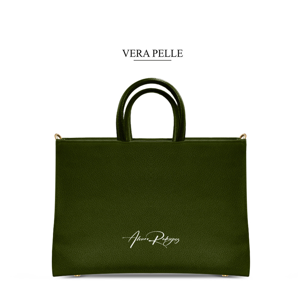 borsa iris verde