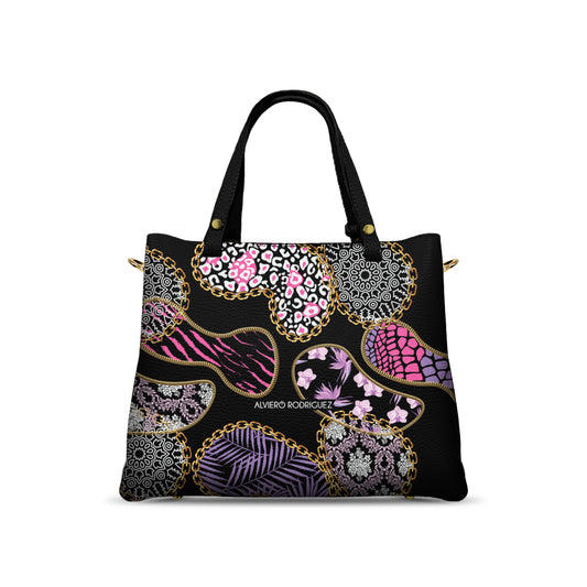 Borsa Soledad Abstract purple