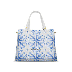 Borsa Soledad Bianca Amalfi reflections