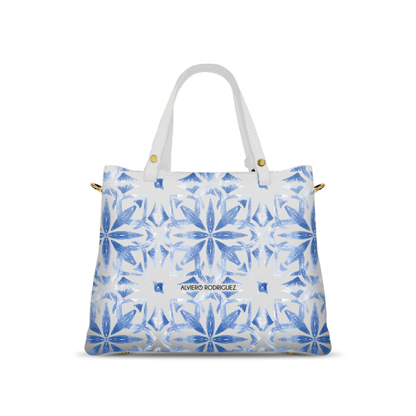Borsa Soledad Bianca Amalfi reflections