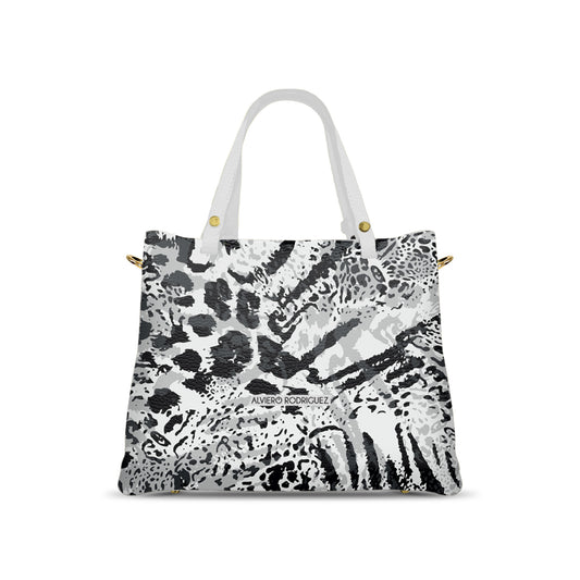 Borsa Soledad Bianca Animal Print