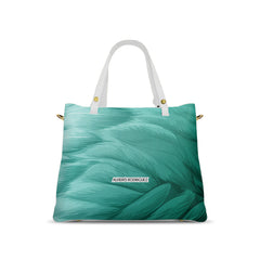 Borsa Soledad Bianca Feathers