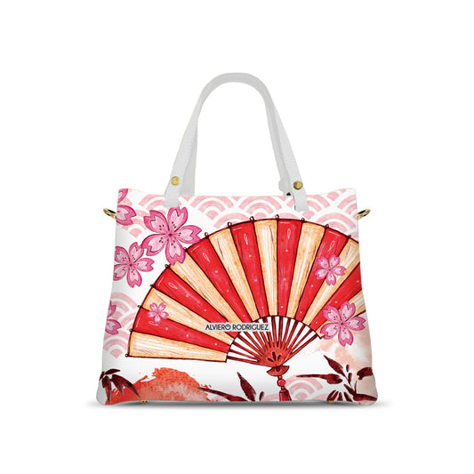 Borsa Soledad Bianca Japanese Fun