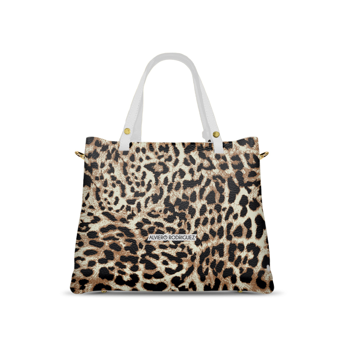 Borsa Soledad Bianca Leopard