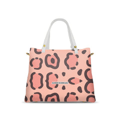 Borsa Soledad Bianca Pink Leoprad