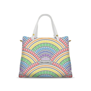 Borsa Soledad Bianca Rainbow