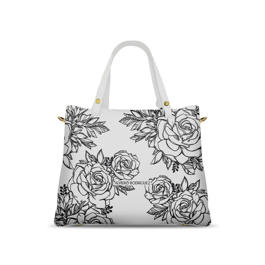 Borsa Soledad Bianca Roses black