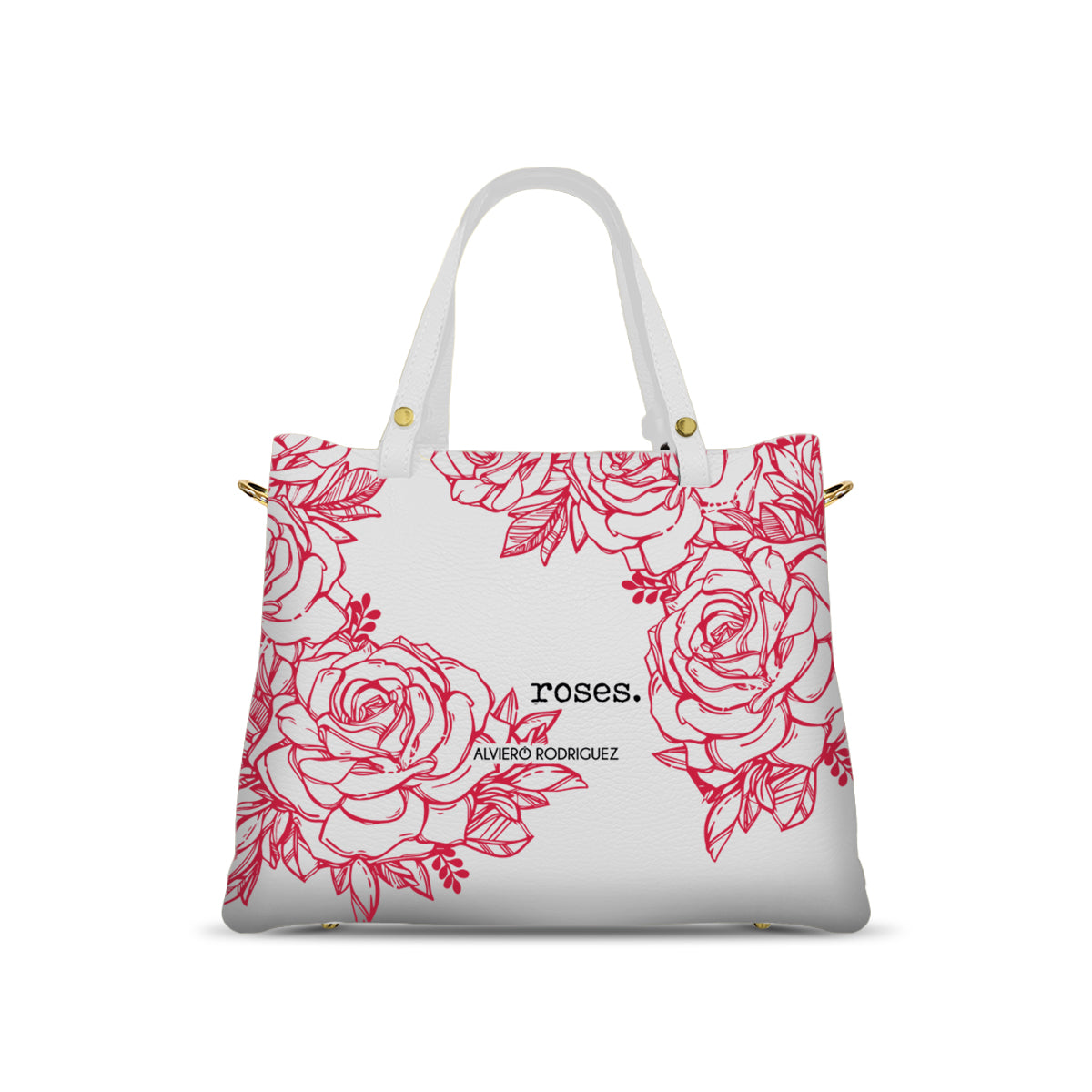 Borsa Soledad Bianca Roses