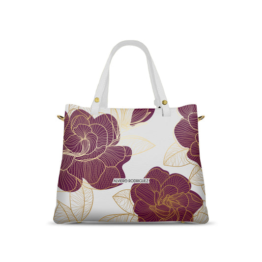 Borsa Soledad Bianca Royal Roses