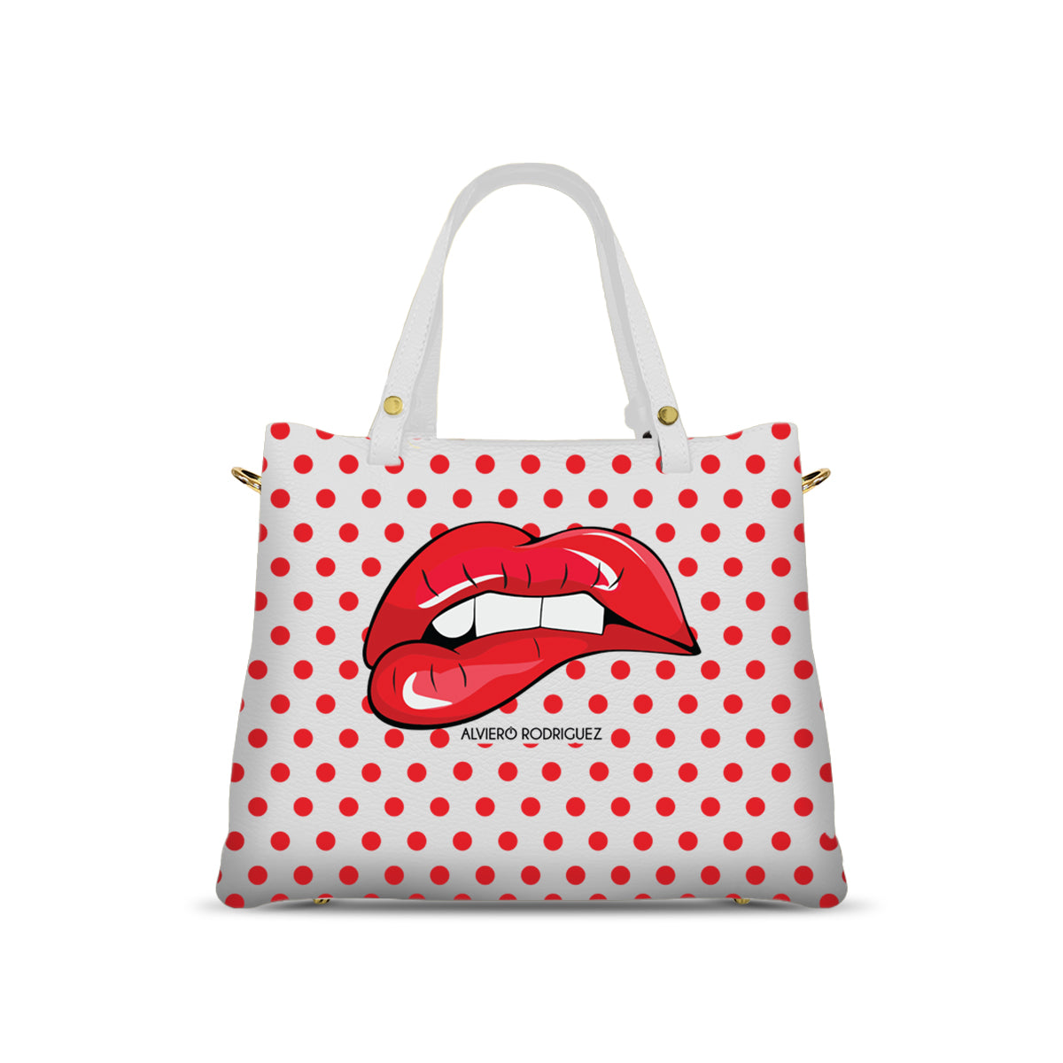 Borsa Soledad Bianca Sexy Lips