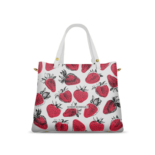 Borsa Soledad Bianca Strawberry