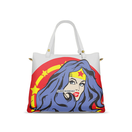 Borsa Soledad Bianca Wonder Woman