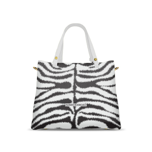 Borsa Soledad Bianca Zebra