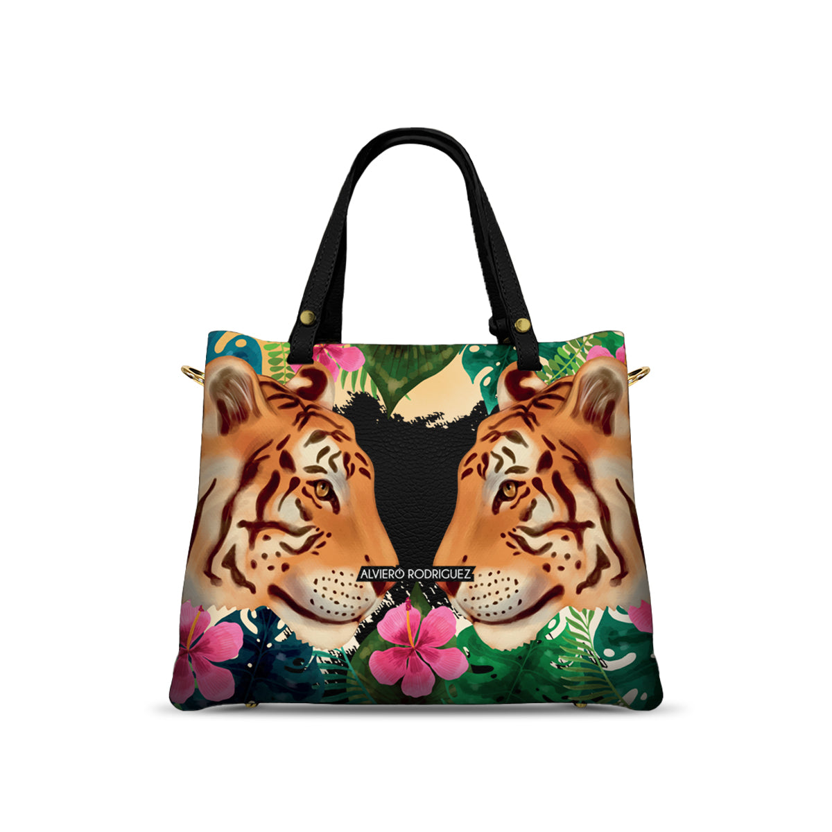 Borsa Soledad Tiger flowers