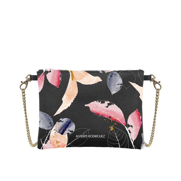 Pochette Teddy Nera Brush Leafs