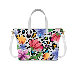 Borsa Corinne Flower Leopard
