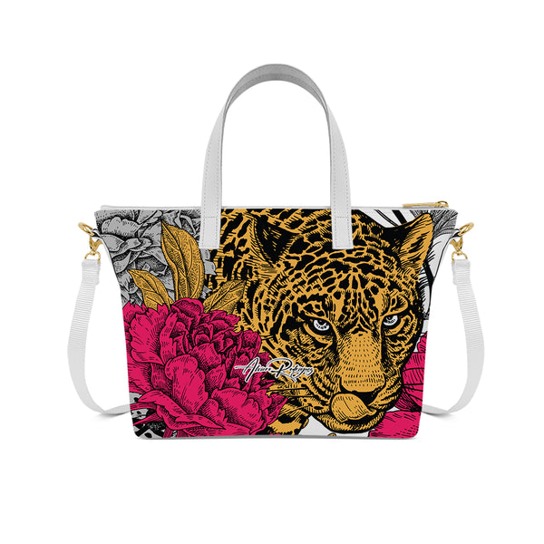 Borsa Corinne Floral Leopard