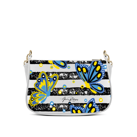 Borsa Desiree Bianca Blu Mariposa