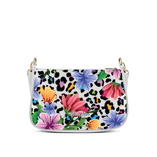 Borsa Desiree Bianca Flower Leopard