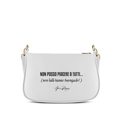 Borsa Desiree Bianca Non posso piacere a tutti