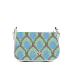 Borsa Desiree Bianca Peafowl