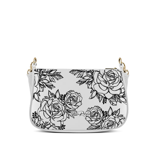 Borsa Desiree Bianca Roses Black